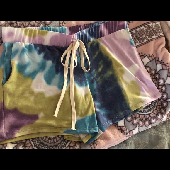 1.4.3. Story by Line Up Pants - Adorable Tie Dye Shorts! 💜143 Story by Line Up